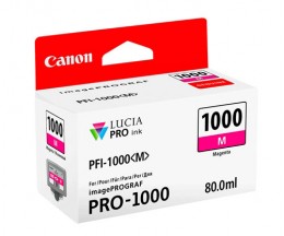 Tinteiro Original Canon PFI-1000 M Magenta 80ml
