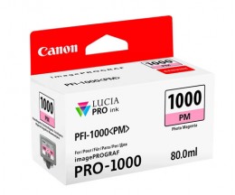 Tinteiro Original Canon PFI-1000 PM Magenta Foto 80ml