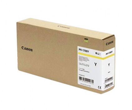 Tinteiro Original Canon PFI-1700 Y Amarelo 700ml