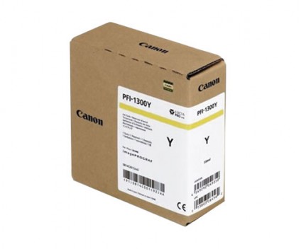 Tinteiro Original Canon PFI-1300 Y Amarelo 330ml