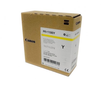 Tinteiro Original Canon PFI-1100 Y Amarelo 160ml