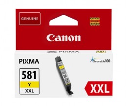 Tinteiro Original Canon CLI-581 XXL Amarelo 11.7ml