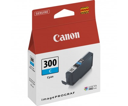 Tinteiro Original Canon PFI-300 C Cyan 14.4ml