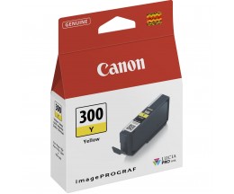 Tinteiro Original Canon PFI-300 Y Amarelo 14.4ml