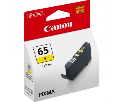 Tinteiro Original Canon CLI-65 Amarelo 12,6ml