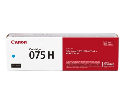 Toner Original Canon 075H Cyan ~ 2.500 Paginas
