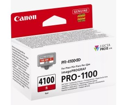 Tinteiro Original Canon PFI-4100 R Vermelho 80ml