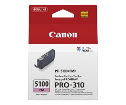 Tinteiro Original Canon PFI-5100 PM Magenta Foto 14ml