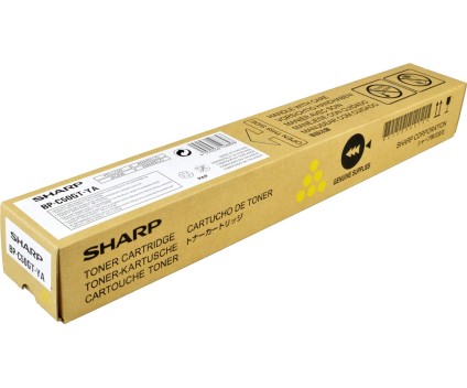Toner Original Sharp BPC50GTYA Amarelo