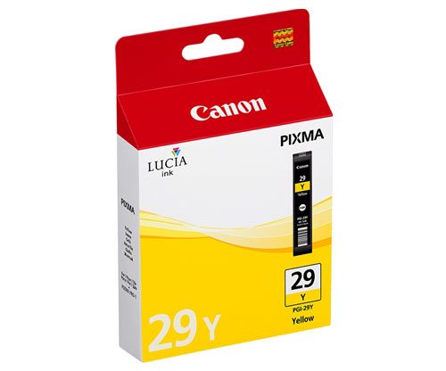 Tinteiro Original Canon PGI-29 Amarelo 36ml ~ 1.420 Paginas