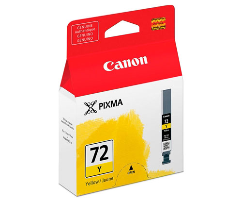 Tinteiro Original Canon PGI-72 Amarelo 14ml