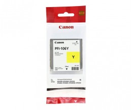 Tinteiro Original Canon PFI-106 Y Amarelo 130ml