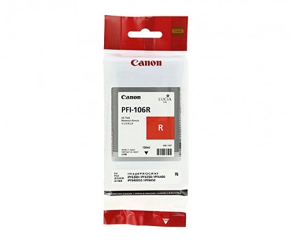 Tinteiro Original Canon PFI-106 R Vermelho 130ml