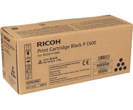 Toner Original Ricoh 408314 Preto ~ 17.000 Paginas