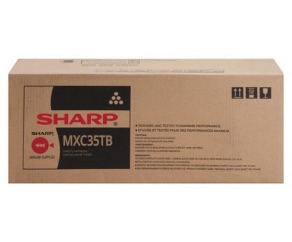 Toner Original Sharp MXC35TB Preto ~ 9.000 Paginas