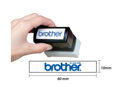 Carimbo Original Brother PR1060R6P - 10mm x 60mm