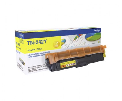 Toner Original Brother TN-242 Y Amarelo ~ 1.400 Paginas