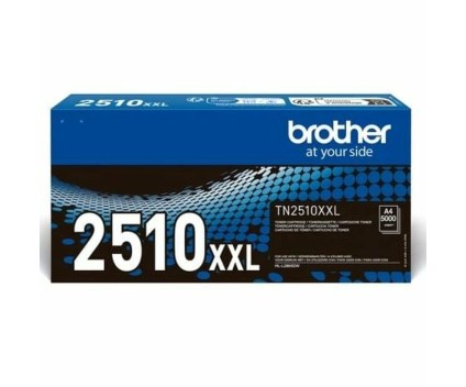 Toner Original Brother TN-2510 XXL Preto ~ 5.000 Paginas