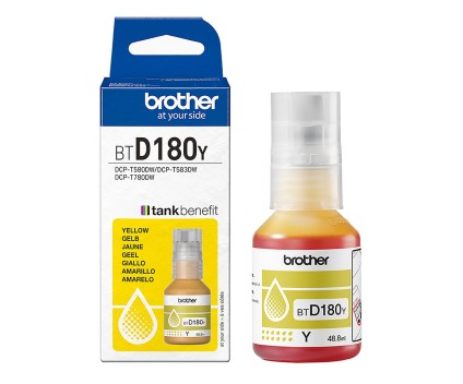 Tinteiro Original Brother BTD180Y Amarelo ~ 5.000 Paginas