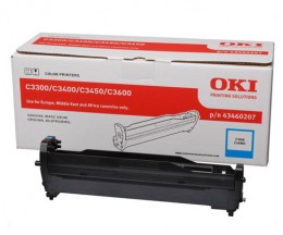 Tambor Original OKI 43460207 Cyan ~ 15.000 Paginas