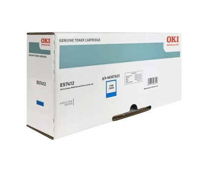 Toner Original OKI 46507623 Cyan ~ 11.500 Paginas