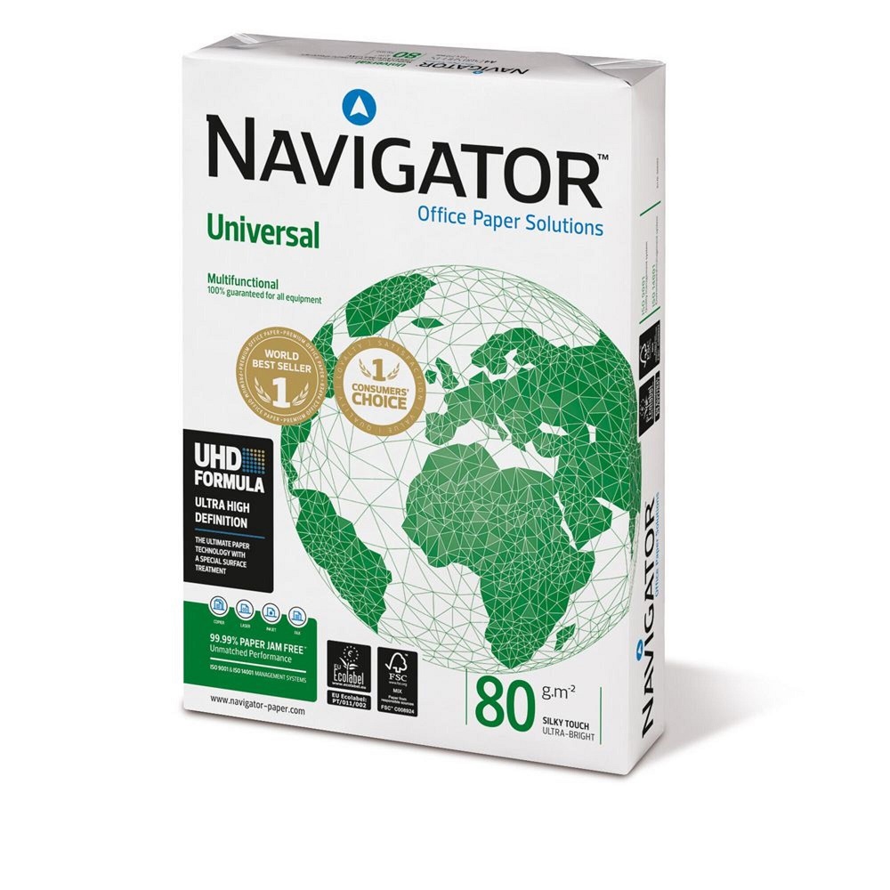 Resma De Papel Navigator A4 80gr ~ 500 Folhas 7749