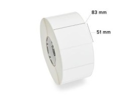 6 Etiquetas Originais, Zebra 880020-050 83mm x 51mm