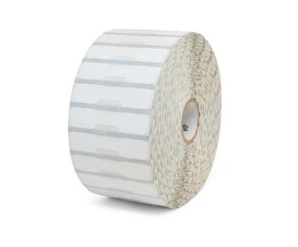 6 Etiquetas Originais, Zebra 10010064 56mm x 13mm ~ 3.510 / Rolo