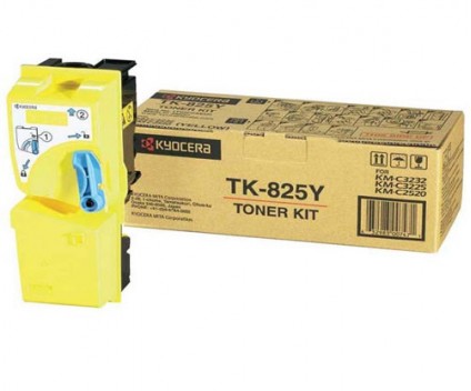 Toner Original Kyocera TK 825 Y Amarelo ~ 7.000 Paginas
