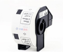 Etiquetas Compativeis, Brother DK11220 39mm x 48m Rolo Branco