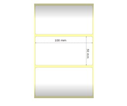 Etiquetas Compativeis, Zebra 3006777-T 100mm x 50mm ~ 3.000 / Rolo