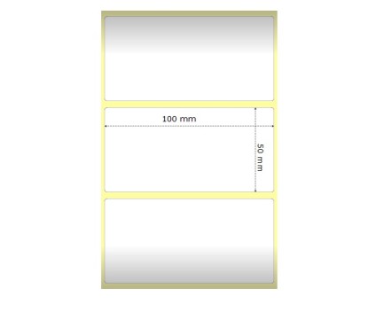 Etiquetas Compativeis, Zebra 3006777-T 100mm x 50mm ~ 3.000 / Rolo