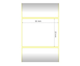 Etiquetas Compativeis, Zebra 800261-105 32mm x 25mm ~ 2.580 / Rolo