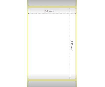 Etiquetas Compativeis, Zebra 3006306-T 100mm x 150mm ~ 1.020 / Rolo
