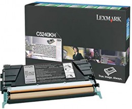 Toner Original Lexmark C5240KH Preto ~ 8.000 Paginas