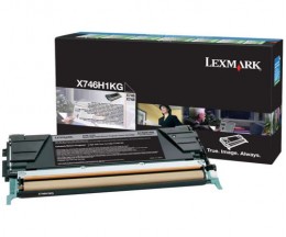 Toner Original Lexmark X746H1KG Preto ~ 12.000 Paginas