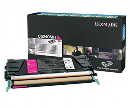 Toner Original Lexmark C5240MH Magenta ~ 5.000 Paginas