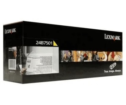 Toner Original Lexmark 24B7501 Amarelo ~ 6.000 Paginas