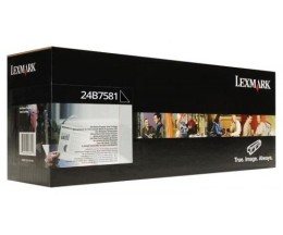 Toner Original Lexmark 24B7581 Preto ~ 47.700 Paginas