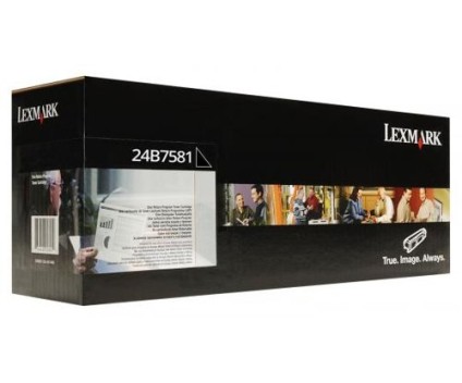 Toner Original Lexmark 24B7581 Preto ~ 47.700 Paginas