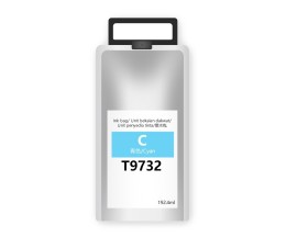Tinteiro Compativel Epson T9732 Cyan 192.4ml