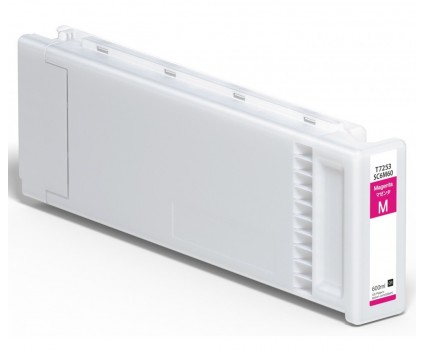 Tinteiro Compativel Epson T7253 Magenta 600ml