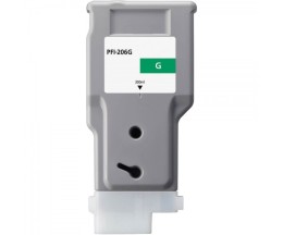 Tinteiro Compativel Canon PFI-206 G Verde 300ml