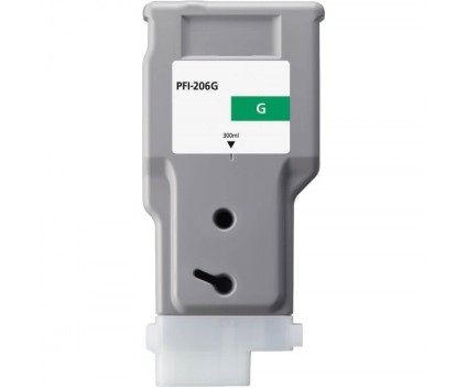 Tinteiro Compativel Canon PFI-206 G Verde 300ml