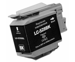 Tinteiro Compativel Brother LC-528 XL BK Preto ~ 12.000 Paginas