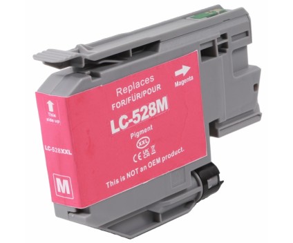 Tinteiro Compativel Brother LC-528 XL M Magenta ~ 10.000 Paginas