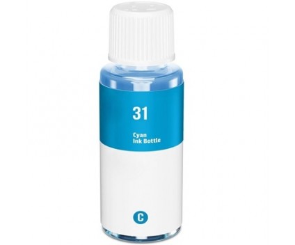 Tinteiro Compativel HP 31 Cyan 70ml ~ 8.000 Paginas