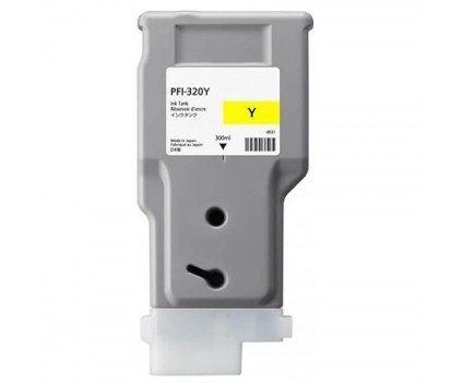 Tinteiro Compativel Canon PFI-320 Amarelo 300ml