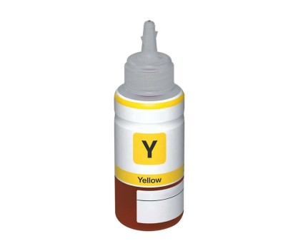 Garrafa para enchimento de tinteiro para Epson 102 / 103 / 104 / 105 / 107 / T6644 / T6734 Amarelo 70ml