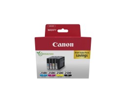 4 Tinteiros Originais, Canon PGI-2500 Preto + Cor 29.1ml / 9.6ml ~ 1.000 / 700 Paginas